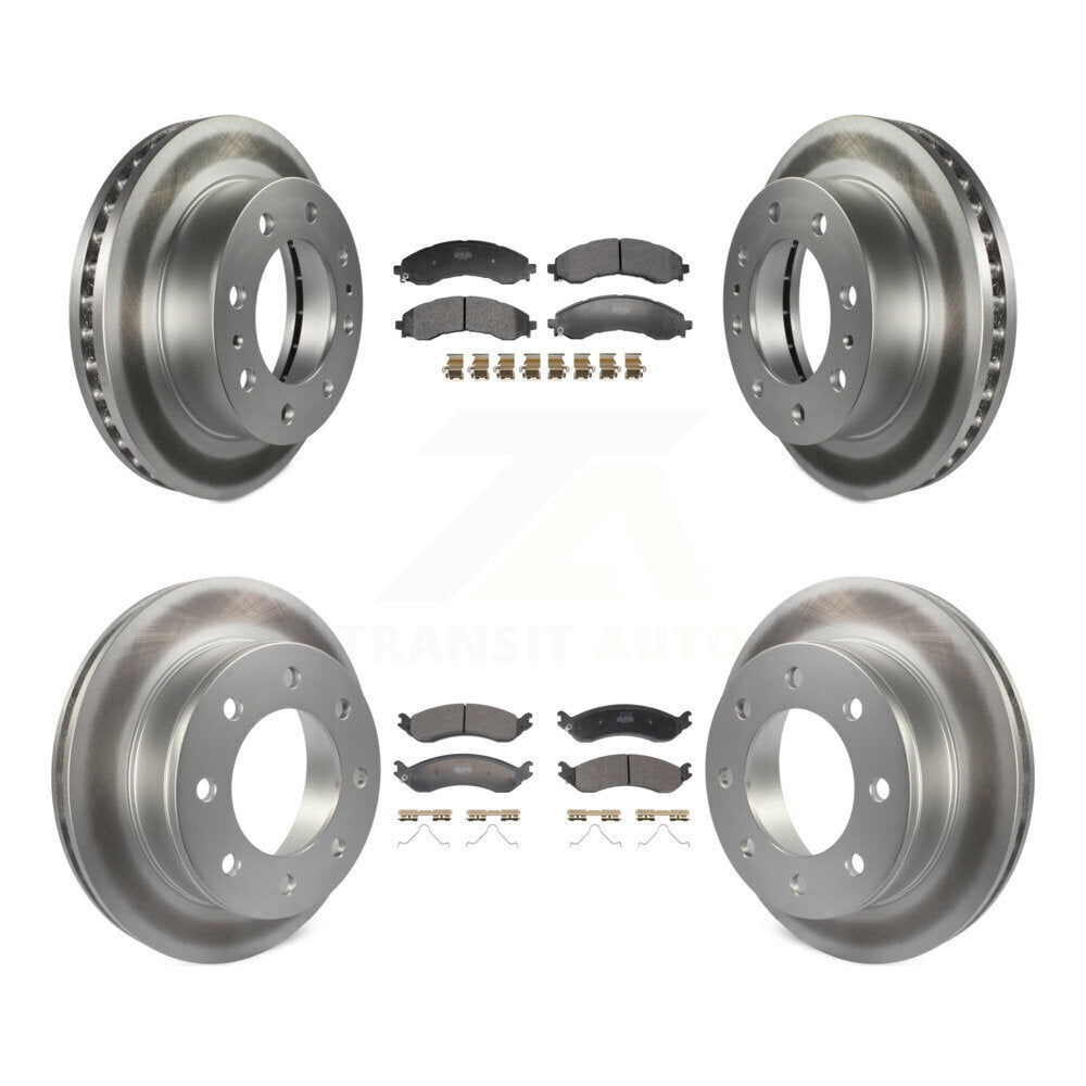 Transit Auto KGF-103185 Disc Brake Kit for 2021-2024 Chevrolet Express 2500, GMC Savana 2500 - Front and Rear