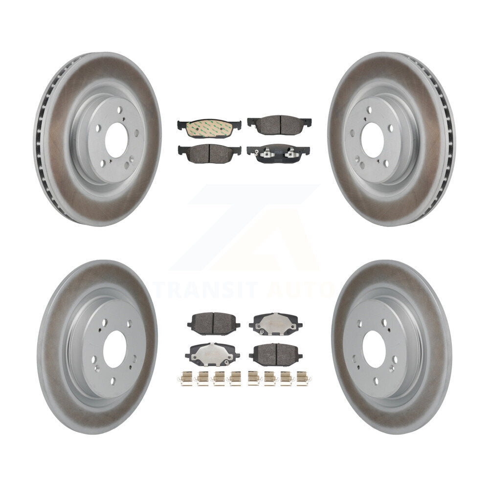 Transit Auto KGF-103187 Disc Brake Kit for 2022-2023 Acura MDX - Front and Rear