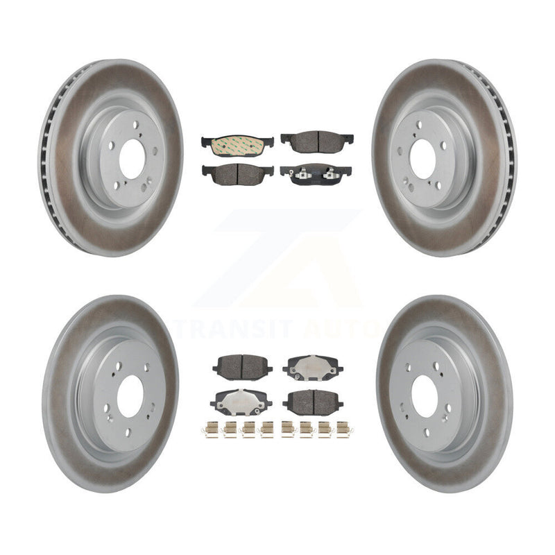 Transit Auto KGF-103187 Disc Brake Kit for 2022-2023 Acura MDX - Front and Rear