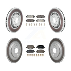 Transit Auto KGF-103188 Disc Brake Kit for 2022-2024 Kia Carnival - Front and Rear