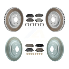 Transit Auto KGF-103190 Disc Brake Kit for 2021-2024 Kia Sorento, Hyundai Santa Fe - Front and Rear