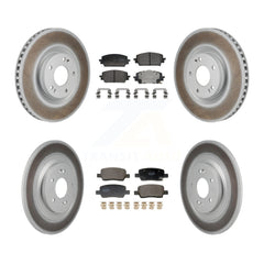Transit Auto KGF-103191 Disc Brake Kit for 2022-2024 Kia Sorento, Hyundai Santa Cruz - Front and Rear