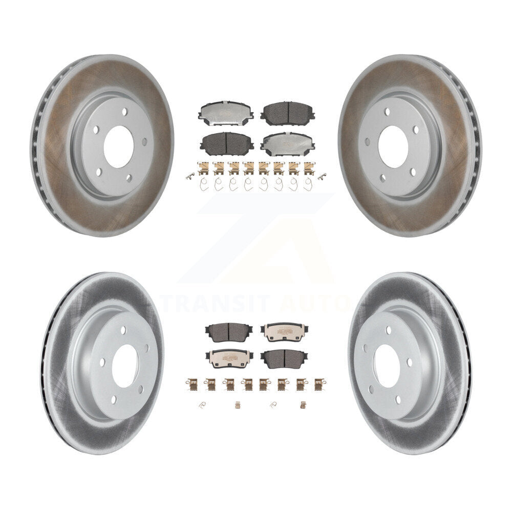 Transit Auto KGF-103192 Disc Brake Kit for 2022-2023 Nissan Rogue - Front and Rear