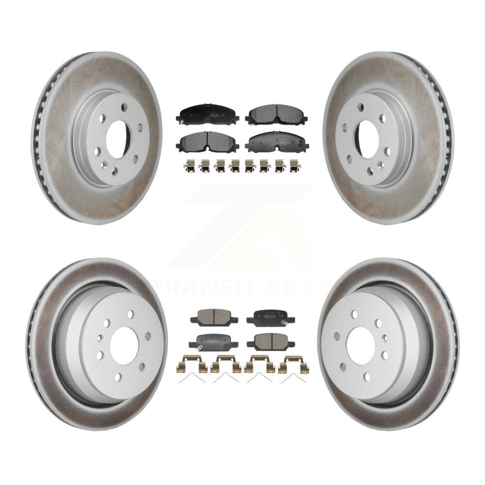 Transit Auto KGF-103193 Disc Brake Kit for 2021-2022 Chevrolet Colorado, GMC Canyon - Front and Rear