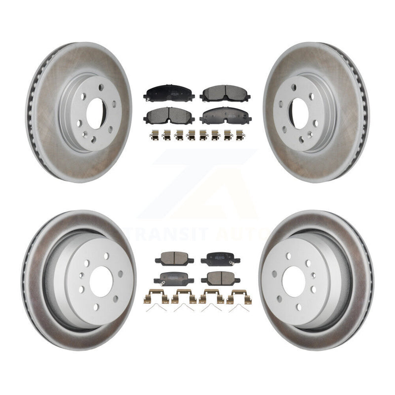 Transit Auto KGF-103193 Disc Brake Kit for 2021-2022 Chevrolet Colorado, GMC Canyon - Front and Rear