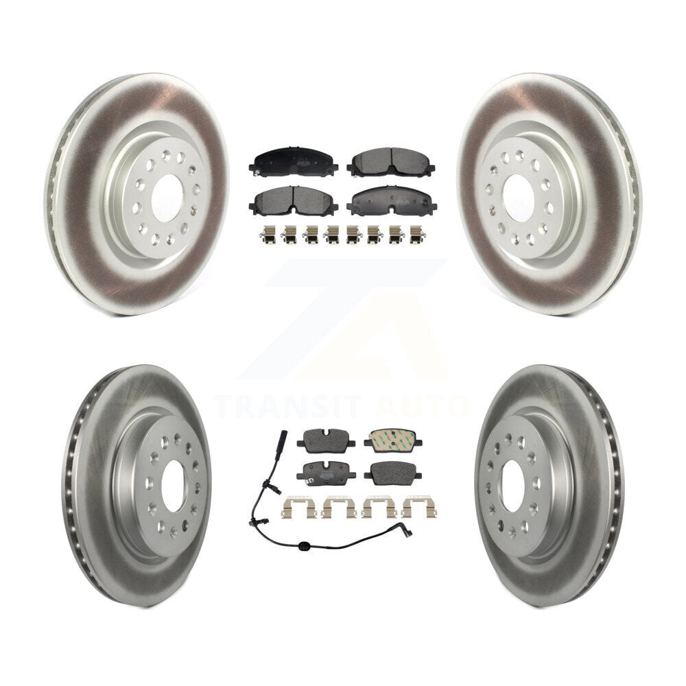 Transit Auto KGF-103194 Disc Brake Kit for 2021 Buick Enclave, Cadillac XT5, Cadillac XT6 - Front and Rear
