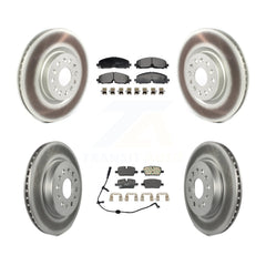Transit Auto KGF-103194 Disc Brake Kit for 2021 Buick Enclave, Cadillac XT5, Cadillac XT6 - Front and Rear