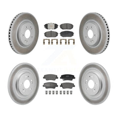 Transit Auto KGF-103196 Disc Brake Kit for 2022-2023 Hyundai Ioniq 6, Kia EV6, Hyundai Ioniq 5 - Front and Rear