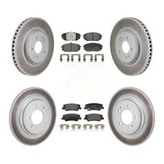 Transit Auto KGF-103197 Disc Brake Kit for 2022-2024 Kia Sportage, Hyundai Tucson - Front and Rear