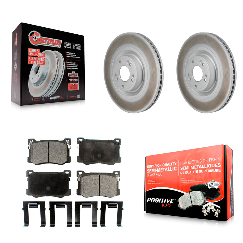Transit Auto KGF-103207 Disc Brake Kit for 2015-2017 Genesis G80, Hyundai Genesis - Front