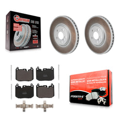 Transit Auto KGF-103216 Disc Brake Kit for 2017-2020 Mini Cooper Countryman, Mini Cooper, Mini Cooper Clubman - Front