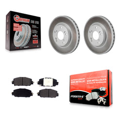 Transit Auto KGF-103225 Disc Brake Kit for 2017-2021 Honda Clarity - Front