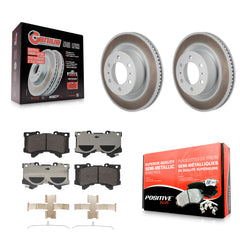 Transit Auto KGF-103228 Disc Brake Kit for 2022-2024 Toyota Sequoia, Lexus LX600, Toyota Tundra - Front