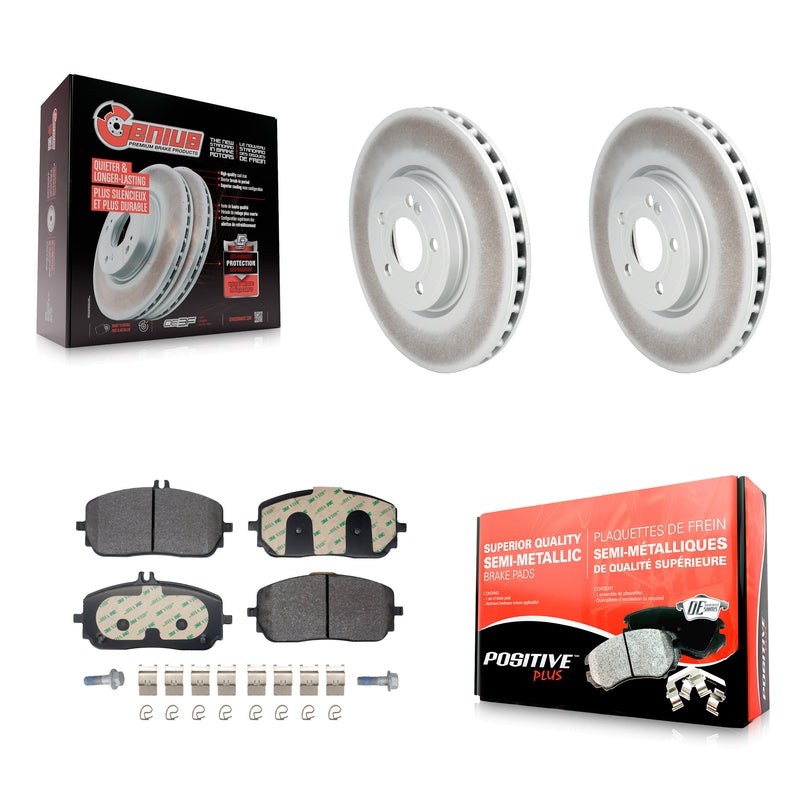 Transit Auto KGF-103247 Disc Brake Kit for 2019-2023 Mercedes-Benz EQB 300, Mercedes-Benz EQB 350 and More - Front