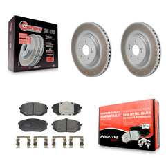 Transit Auto KGF-103250 Disc Brake Kit for 2021-2025 Kia K5, Hyundai Sonata - Front