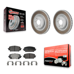 Transit Auto KGF-103262 Disc Brake Kit for 2021-2025 Hyundai Santa Cruz, Hyundai Santa Fe, Kia Sorento - Front