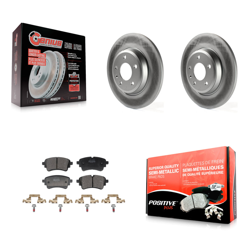 Transit Auto KGF-103267 Disc Brake Kit for 2021-2023 Audi A4 Quattro, Audi A5 Sportback - Rear