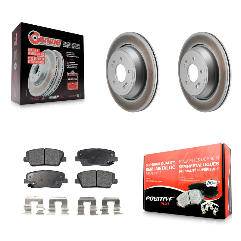 Transit Auto KGF-103269 Disc Brake Kit for 2011-2017 Kia K900, Hyundai Equus - Rear