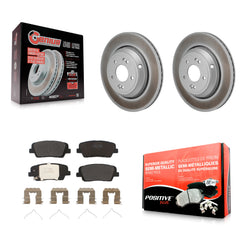 Transit Auto KGF-103273 Disc Brake Kit for 2018-2022 Kia Stinger, Genesis G70, Genesis G80 - Rear