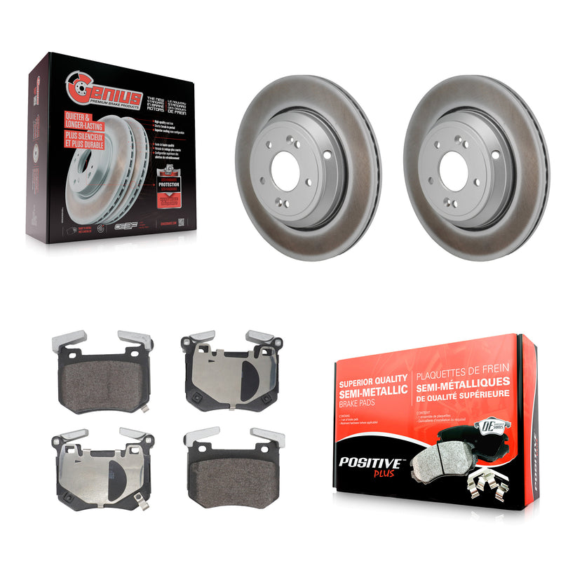 Transit Auto KGF-103276 Disc Brake Kit for 2022-2023 Genesis G70, Kia Stinger - Rear