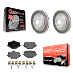 Transit Auto KGF-103302 Disc Brake Kit for 2021 Mercedes-Benz GLE63 AMG S - Rear