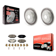 Transit Auto KGF-103305 Disc Brake Kit for 2017-2024 Honda HR-V, Honda Clarity - Rear