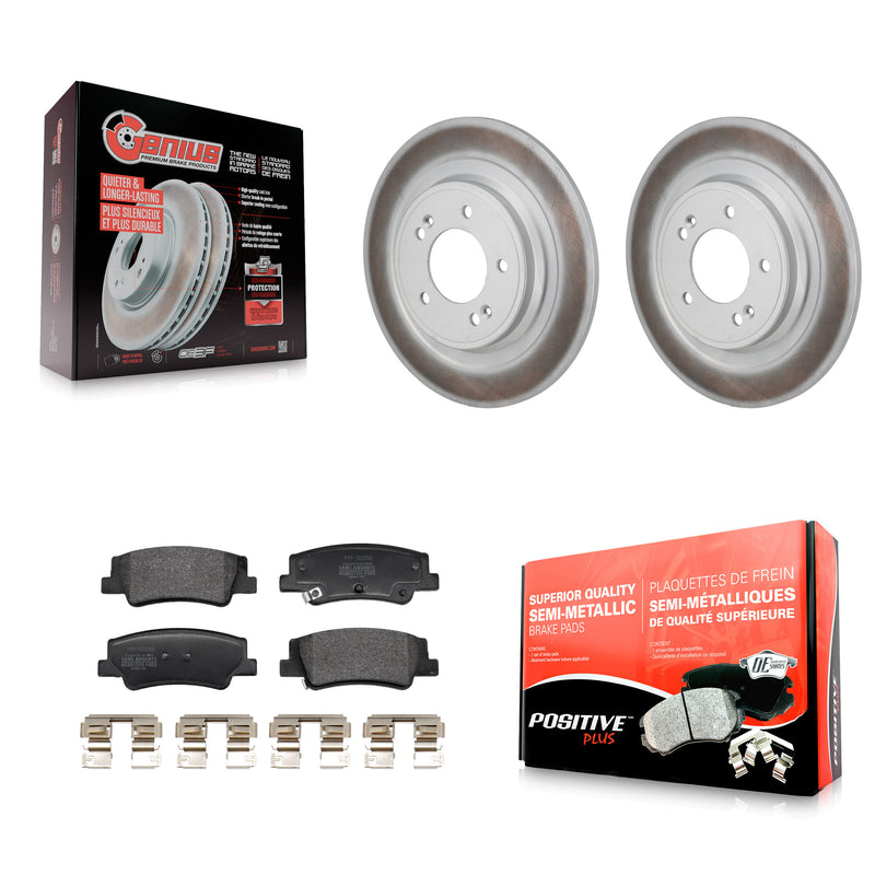 Transit Auto KGF-103306 Disc Brake Kit for 2022-2024 Kia Sportage, Hyundai Tucson - Rear