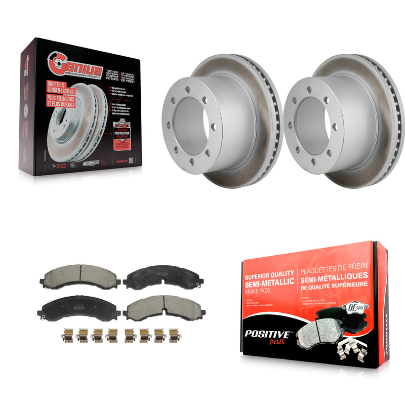 Transit Auto KGF-103325 Disc Brake Kit for 2020-2024 Chevrolet Silverado 3500 HD, GMC Sierra 3500 HD - Rear