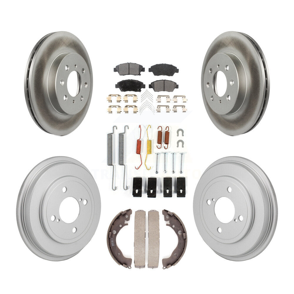 Transit Auto KGF-103328 Disc Brake Kit for 2013 Honda Fit - Front and Rear