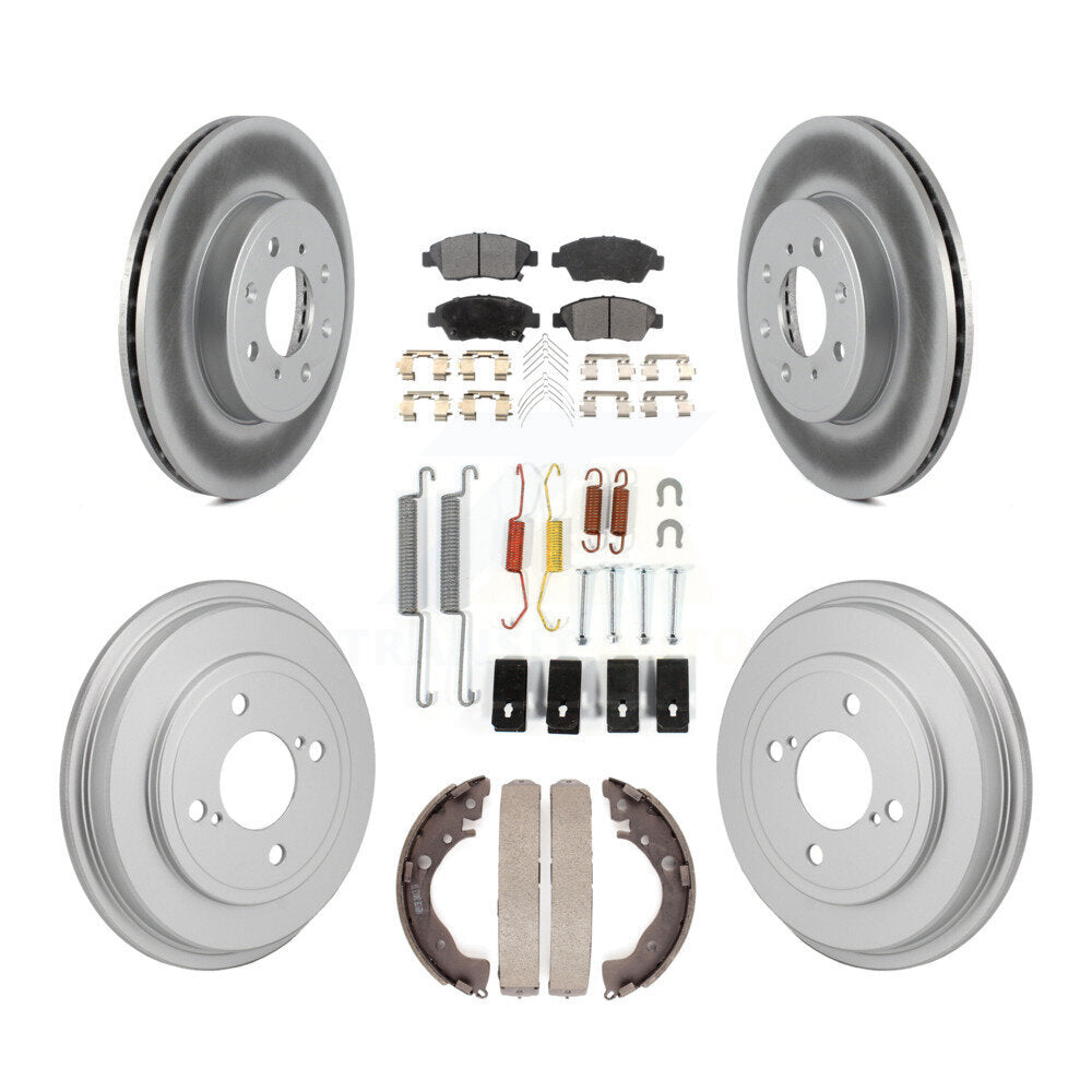 Transit Auto KGF-103329 Disc Brake Kit for 2015-2020 Honda Fit - Front and Rear