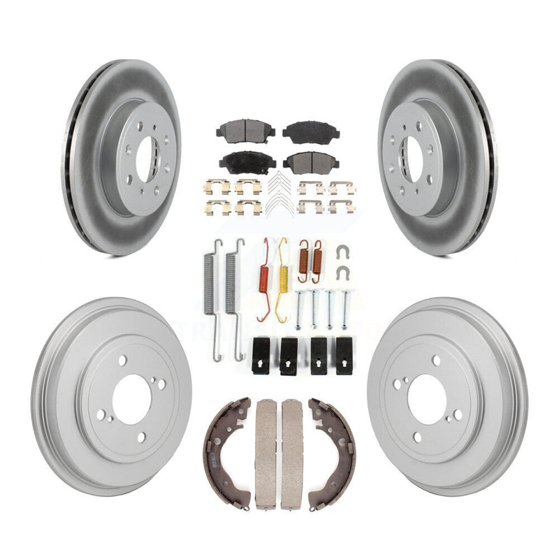Transit Auto KGF-103329 Disc Brake Kit for 2015-2020 Honda Fit - Front and Rear