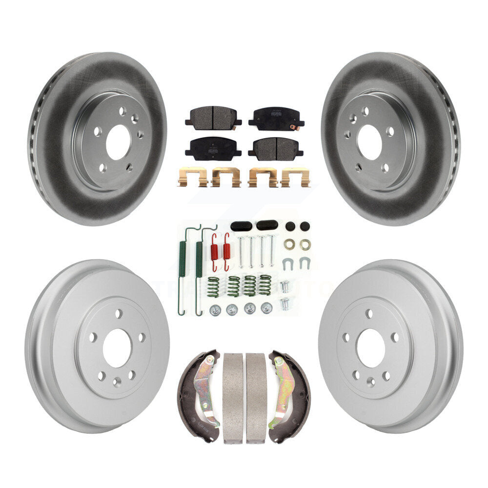 Transit Auto KGF-103335 Disc Brake Kit for 2018-2022 Chevrolet Trax - Front and Rear