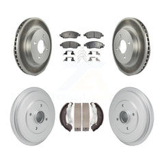 Transit Auto KGF-103337 Disc Brake Kit for 2012-2019 Nissan Micra, Nissan Versa, Nissan Versa Note - Front and Rear