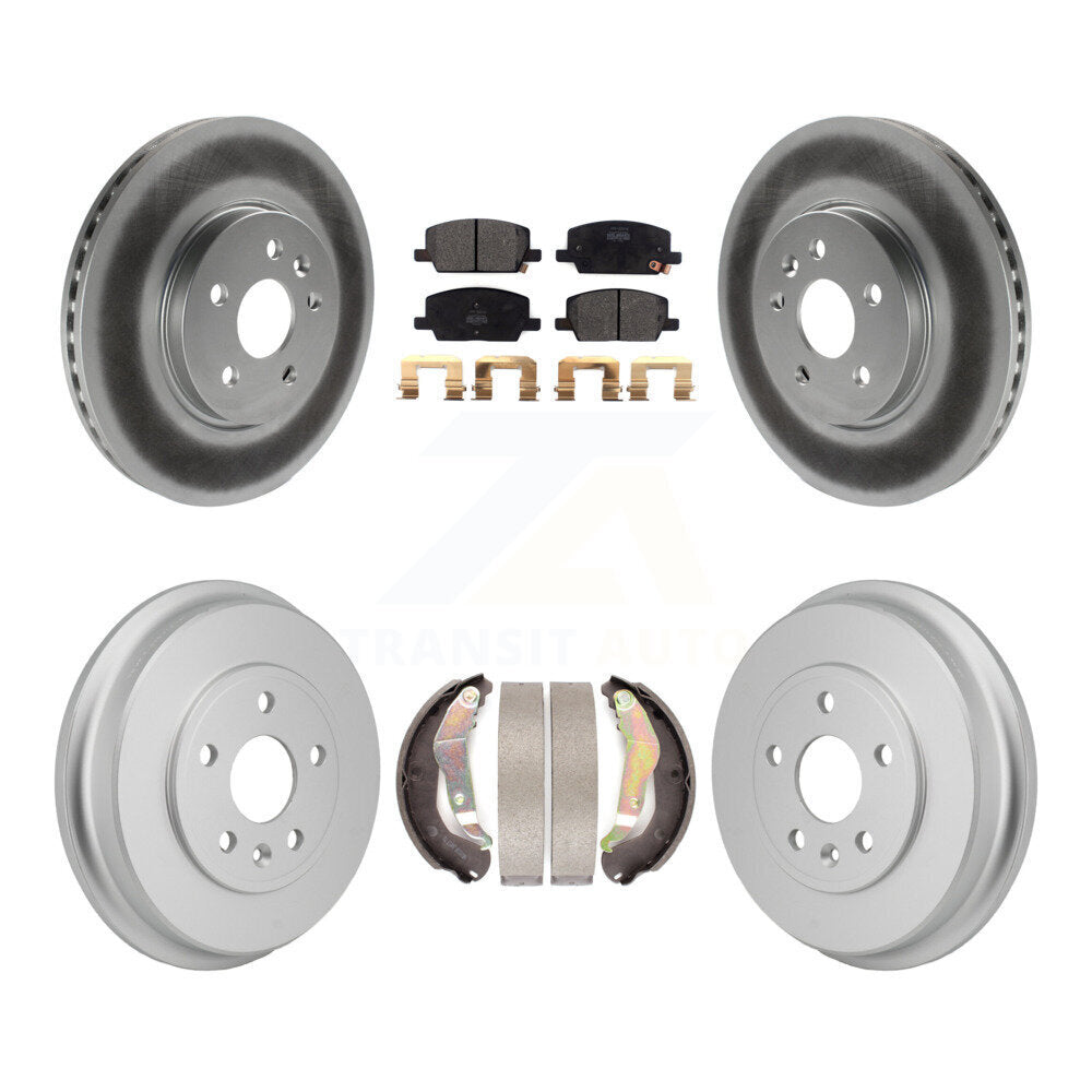 Transit Auto KGF-103338 Disc Brake Kit for 2018-2022 Chevrolet Trax - Front and Rear