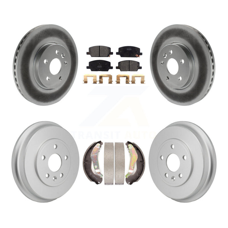 Transit Auto KGF-103338 Disc Brake Kit for 2018-2022 Chevrolet Trax - Front and Rear