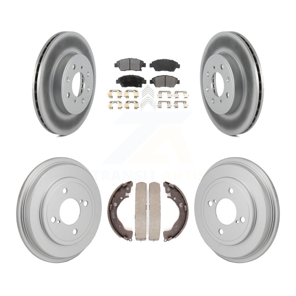 Transit Auto KGF-103340 Disc Brake Kit for 2015-2020 Honda Fit - Front and Rear