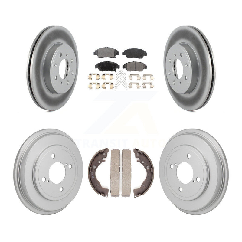Transit Auto KGF-103340 Disc Brake Kit for 2015-2020 Honda Fit - Front and Rear
