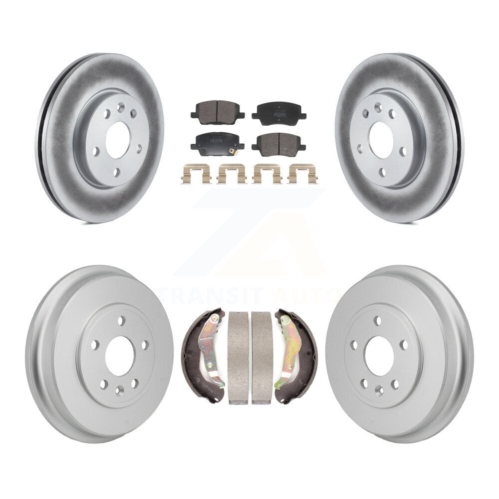 Transit Auto KGF-103343 Disc Brake Kit for 2018-2020 Chevrolet Sonic - Front and Rear