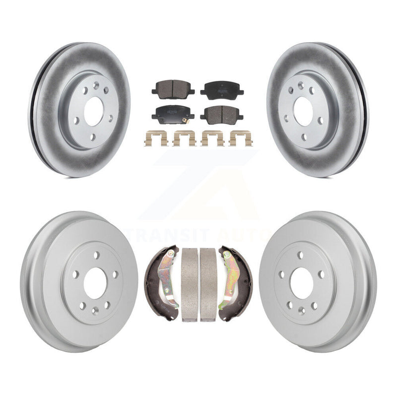 Transit Auto KGF-103343 Disc Brake Kit for 2018-2020 Chevrolet Sonic - Front and Rear