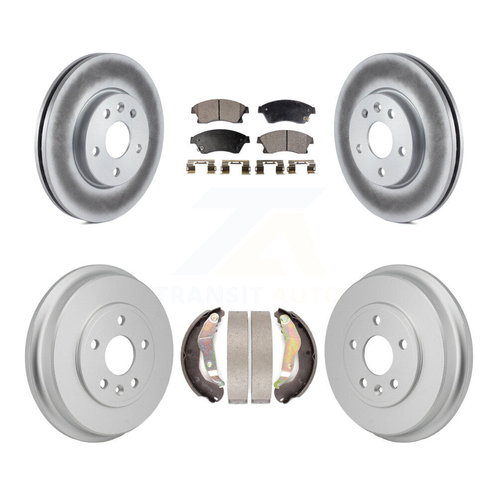 Transit Auto KGF-103344 Disc Brake Kit for 2012-2017 Chevrolet Sonic - Front and Rear
