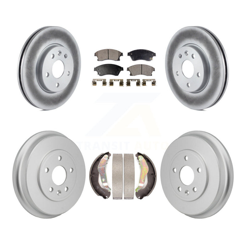 Transit Auto KGF-103344 Disc Brake Kit for 2012-2017 Chevrolet Sonic - Front and Rear