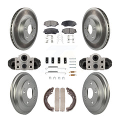 Transit Auto KGF-103349 Disc Brake Kit for 2013-2015 Honda Civic - Front and Rear