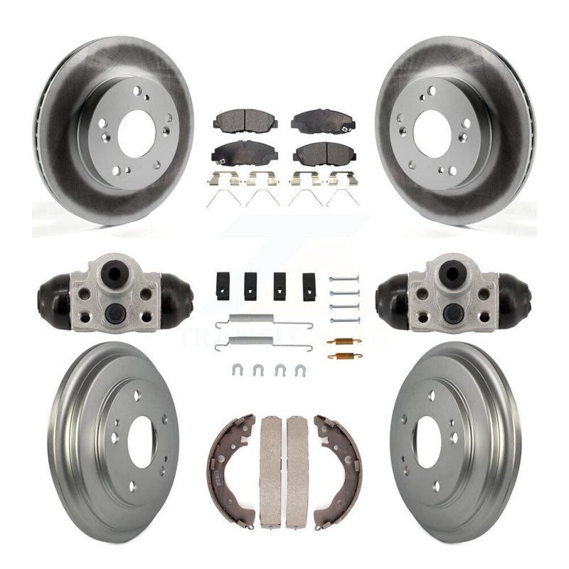 Transit Auto KGF-103350 Disc Brake Kit for 2012-2015 Honda Civic - Front and Rear