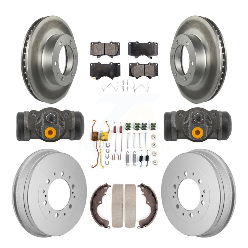 Transit Auto KGF-103354 Disc Brake Kit for 2005-2023 Toyota Tacoma - Front and Rear