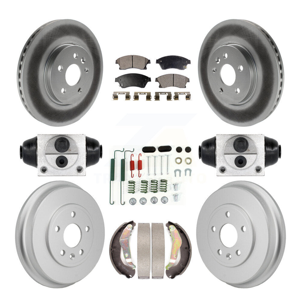 Transit Auto KGF-103359 Disc Brake Kit for 2013-2014 Chevrolet Sonic - Front and Rear