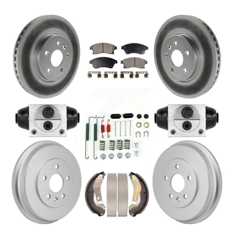 Transit Auto KGF-103359 Disc Brake Kit for 2013-2014 Chevrolet Sonic - Front and Rear