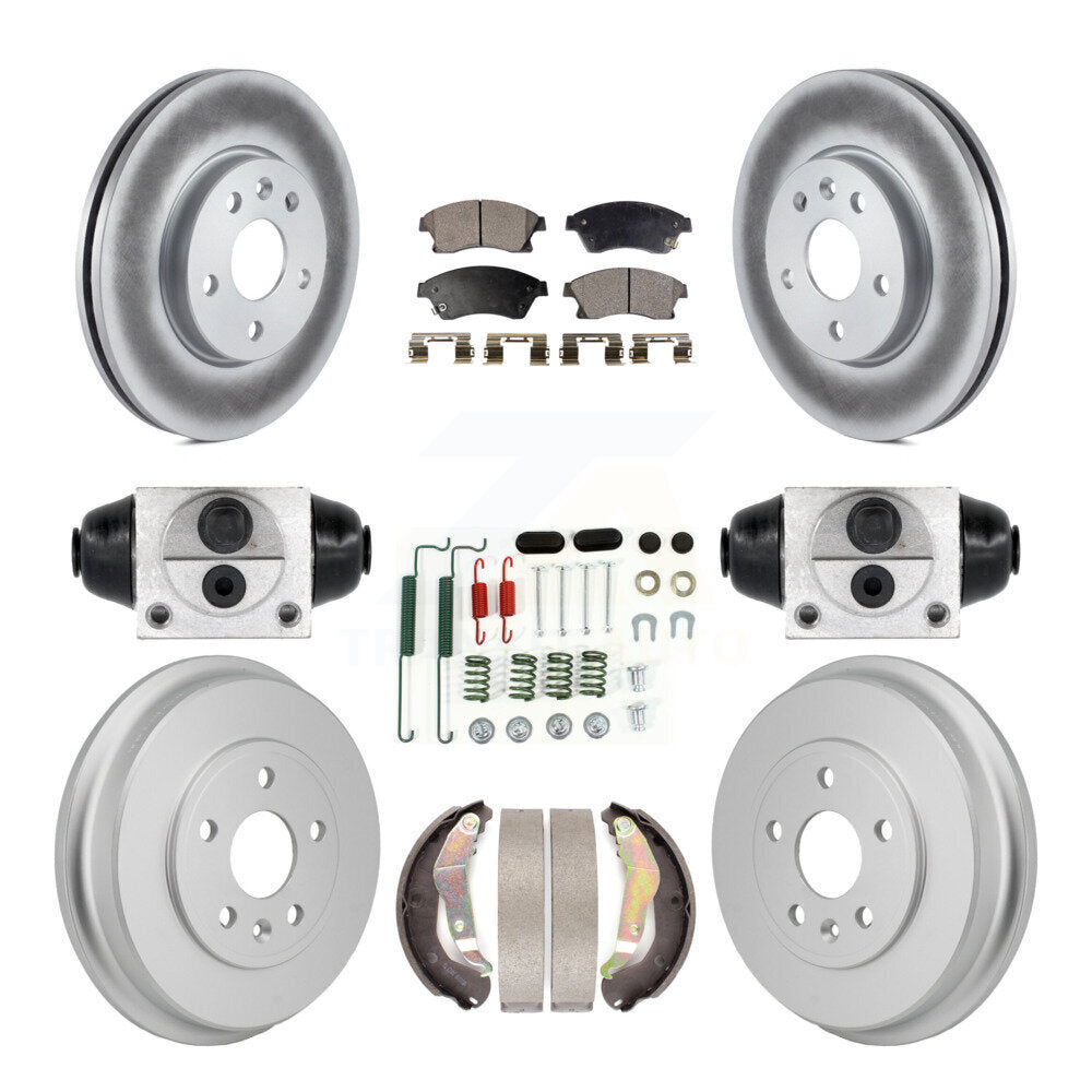 Transit Auto KGF-103360 Disc Brake Kit for 2012-2017 Chevrolet Sonic - Front and Rear