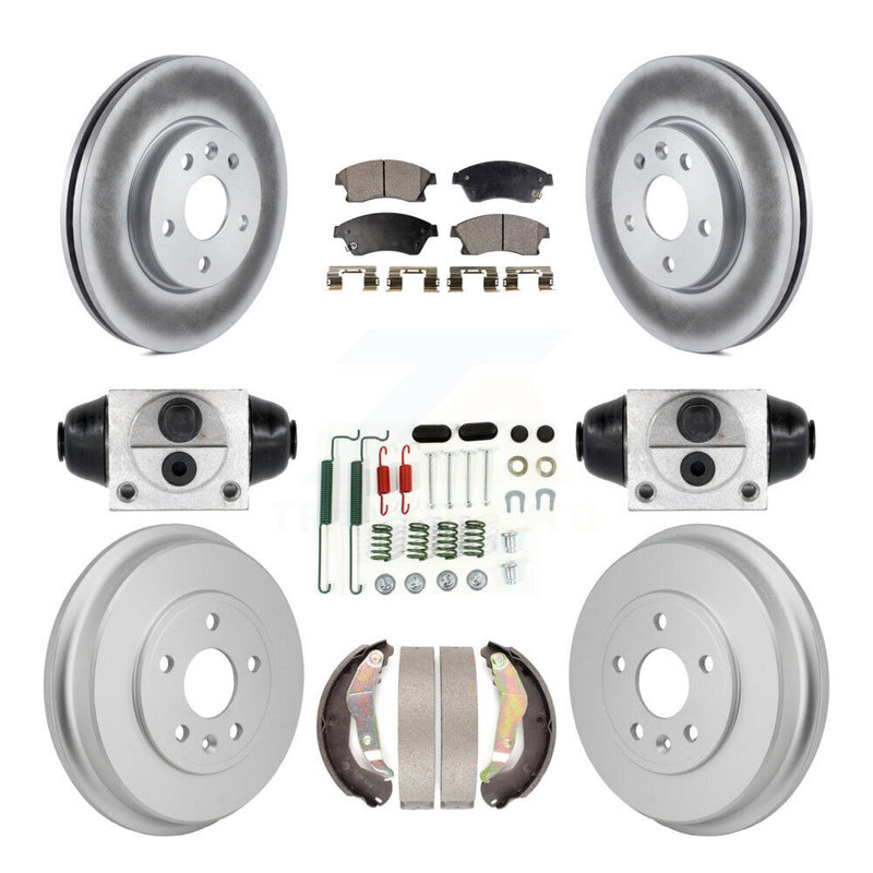 Transit Auto KGF-103360 Disc Brake Kit for 2012-2017 Chevrolet Sonic - Front and Rear