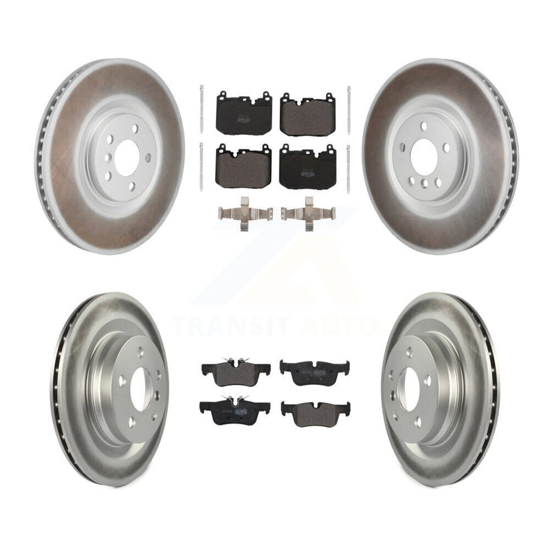 Transit Auto KGF-103363 Disc Brake Kit for 2019-2022 BMW 228i Gran Coupe, BMW 228i xDrive Gran Coupe, Mini Cooper Countryman - Front and Rear