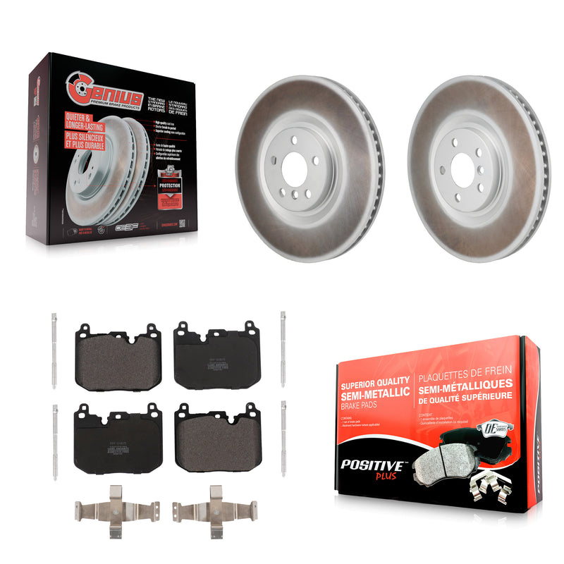 Transit Auto KGF-103365 Disc Brake Kit for 2019-2024 BMW M235i xDrive Gran Coupe, BMW 228i Gran Coupe and More - Front